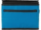 Сумка-холодильник «Альбертина», голубой/черный, нетканый полипропилен - 2