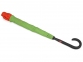 Зонт-трость наоборот «Inversa», оранжевый/зеленое яблоко, купол- эпонж, каркас-стеклопластик, ручка-покрытие софт-тач - 3