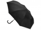 Зонт-трость наоборот «Inversa», черный/серебристый, купол- эпонж, каркас-стеклопластик, ручка-покрытие софт-тач - 1
