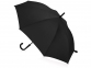 Зонт-трость «Bergen», черный, купол- эпонж, каркас-стеклопластик, ручка-покрытие софт-тач - 1