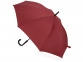 Зонт-трость «Bergen», бордовый, купол- эпонж, каркас-стеклопластик, ручка-покрытие софт-тач - 1