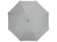 Зонт-трость «Bergen», серый, купол- эпонж, каркас-стеклопластик, ручка-покрытие софт-тач - 3