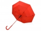 Зонт-трость «Color», красный, купол-эпонж 190T с водоотталкивающей пропиткой; каркас- сталь; спицы- фибергласс; ручка- пластик с покрытием soft-touch - 2