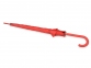 Зонт-трость «Color», красный, купол-эпонж 190T с водоотталкивающей пропиткой; каркас- сталь; спицы- фибергласс; ручка- пластик с покрытием soft-touch - 3