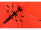 Зонт-трость «Color», красный, купол-эпонж 190T с водоотталкивающей пропиткой; каркас- сталь; спицы- фибергласс; ручка- пластик с покрытием soft-touch - 4