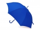 Зонт-трость «Color», синий, купол-эпонж 190T с водоотталкивающей пропиткой; каркас- сталь; спицы- фибергласс; ручка- пластик с покрытием soft-touch - 1