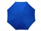 Зонт-трость «Color», синий, купол-эпонж 190T с водоотталкивающей пропиткой; каркас- сталь; спицы- фибергласс; ручка- пластик с покрытием soft-touch - 4