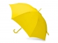 Зонт-трость «Color», желтый, купол-эпонж 190T с водоотталкивающей пропиткой; каркас- сталь; спицы- фибергласс; ручка- пластик с покрытием soft-touch - 1