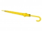Зонт-трость «Color», желтый, купол-эпонж 190T с водоотталкивающей пропиткой; каркас- сталь; спицы- фибергласс; ручка- пластик с покрытием soft-touch - 2
