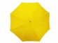 Зонт-трость «Color», желтый, купол-эпонж 190T с водоотталкивающей пропиткой; каркас- сталь; спицы- фибергласс; ручка- пластик с покрытием soft-touch - 4