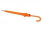 Зонт-трость «Color», оранжевый, купол-эпонж 190T с водоотталкивающей пропиткой; каркас- сталь; спицы- фибергласс; ручка- пластик с покрытием soft-touch - 2