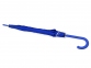 Зонт-трость «Silver Color», синий/серебристый, купол-купол-эпонж 190T с водоотталкивающей пропиткой; каркас- сталь; спицы- фибергласс; ручка- пластик с покрытие soft-touch - 2