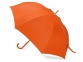 Зонт-трость «Silver Color», оранжевый/серебристый, купол-купол-эпонж 190T с водоотталкивающей пропиткой; каркас- сталь; спицы- фибергласс; ручка- пластик с покрытие soft-touch - 1