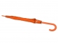 Зонт-трость «Silver Color», оранжевый/серебристый, купол-купол-эпонж 190T с водоотталкивающей пропиткой; каркас- сталь; спицы- фибергласс; ручка- пластик с покрытие soft-touch - 2