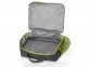 Изотермическая сумка-холодильник «Breeze» для ланч-бокса, серый/зеленое яблоко, 600D полиэстер, PEVA - 1
