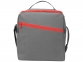 Изотермическая сумка-холодильник «Classic», серый/красный, 600D полиэстер, PEVA - 3