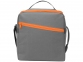 Изотермическая сумка-холодильник «Classic», серый/оранжевый, 600D полиэстер, PEVA - 3