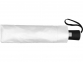 Зонт складной «Wali», белый, полиэстер/металл/стекловолокно/прорезиненный пластик - 5