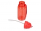Бутылка для воды со складной соломинкой «Kidz», красный, тритан без БФА - 2