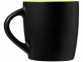 Керамическая чашка «Riviera», черный/лайм, керамика - 2