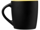 Керамическая чашка «Riviera», керамика, черный/желтый - 2