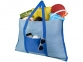 Пляжная складная сумка-коврик «Bonbini», ярко-синий, полипропилен - 4