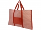 Пляжная складная сумка-коврик «Bonbini», красный, полипропилен - 3