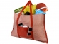 Пляжная складная сумка-коврик «Bonbini», красный, полипропилен - 4