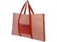 Пляжная складная сумка-коврик «Bonbini», красный, полипропилен - 5