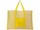 Пляжная складная сумка-коврик «Bonbini», желтый, полипропилен - 1