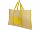 Пляжная складная сумка-коврик «Bonbini», желтый, полипропилен - 3
