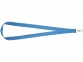 Шнурок «Impey», голубой, полиэстер - 2