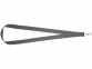 Шнурок «Impey», серый, полиэстер - 2