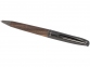 Ручка шариковая с деревянным корпусом «Loure», черный/коричневый, металл/дерево - 2