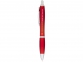 Ручка пластиковая шариковая «Nash» перламутровая, красный/серебристый, АБС пластик - 1