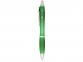 Ручка пластиковая шариковая «Nash» перламутровая, зеленый/серебристый, АБС пластик - 1