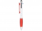 Ручка пластиковая шариковая «Nash» 4 в 1, белый/красный, АБС пластик - 1