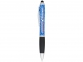 Ручка-стилус пластиковая шариковая «Nash» крапчатая, синий/черный/серебристый, АБС пластик - 1