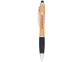 Ручка-стилус пластиковая шариковая «Nash» крапчатая, оранжевый/черный/серебристый, АБС пластик - 1