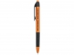 Ручка пластиковая шариковая «Spiral», оранжевый/черный, пластик - 1