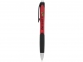 Ручка пластиковая шариковая «Tropical», красный/черный, пластик - 1