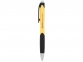 Ручка пластиковая шариковая «Tropical», желтый/черный, пластик - 1