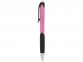 Ручка пластиковая шариковая «Tropical», розовый/черный, пластик - 1
