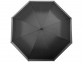 Зонт-трость выдвижной, черный, эпонж полиэстер - 1