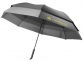 Зонт-трость выдвижной, черный, эпонж полиэстер - 8