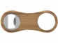 Бамбуковая открывалка «Barron», светло-коричневый, бамбук, нержавеющая сталь - 1
