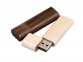 USB 2.0- флешка на 16 Гб эргономичной прямоугольной формы с округленными краями, коричневый - 2