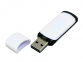 USB 2.0- флешка на 16 Гб с цветными вставками, белый/черный - 1