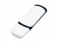USB 2.0- флешка на 16 Гб с цветными вставками, белый/черный - 2