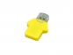 USB 2.0- флешка на 16 Гб в виде футболки, желтый - 2